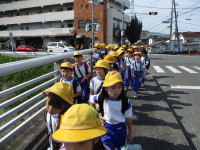 学校→駅