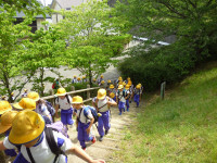 西衣山→公園