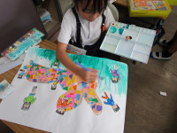 ３組　絵の具